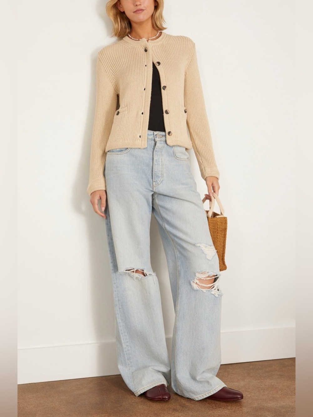 Proenza Schouler White Label Wilson cardigan